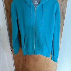 Nike Teal Full-Zip Hoodie